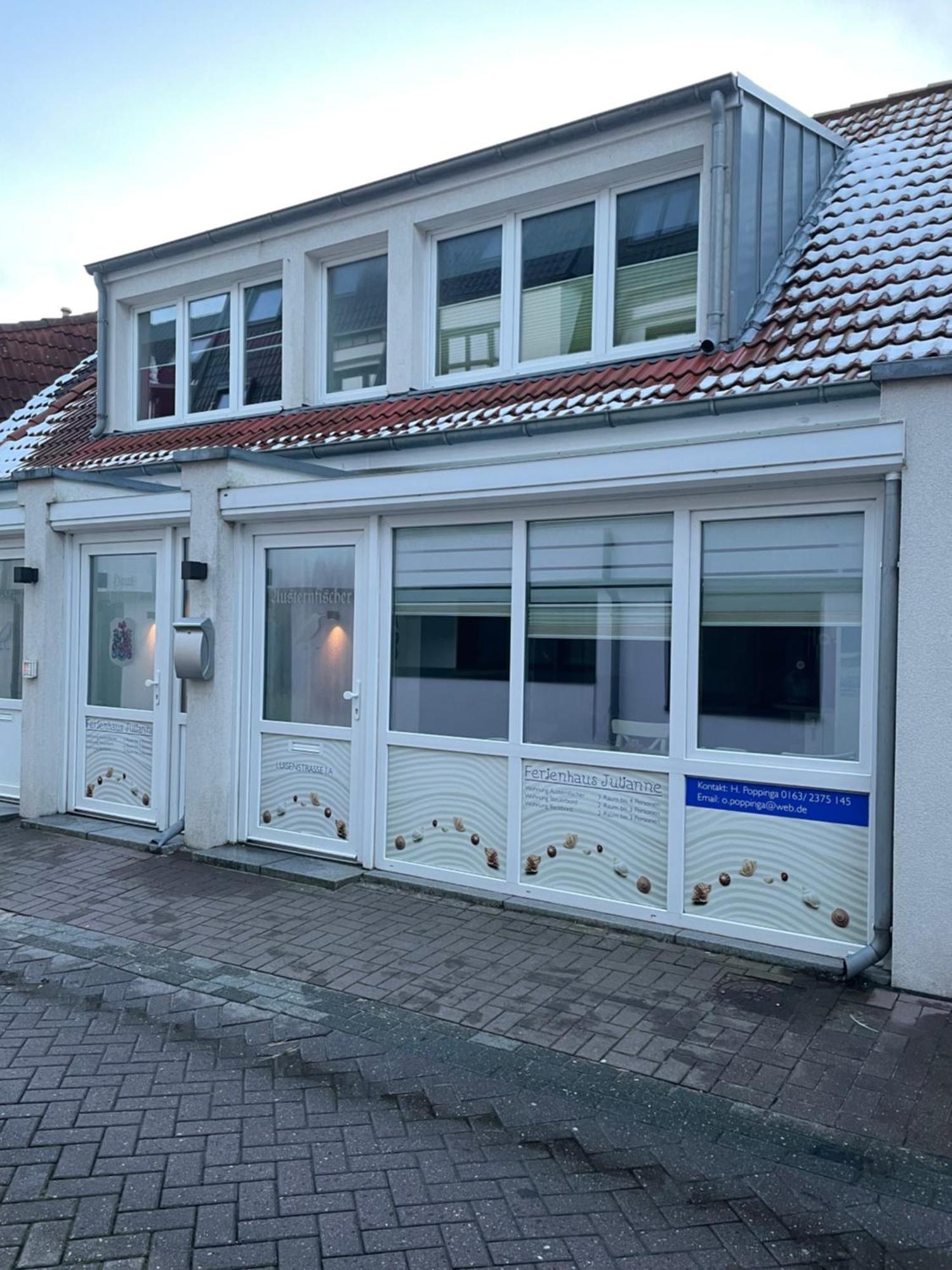 נורדרני Haus Julianne, Wohnung Backbord, Familie Poppinga מראה חיצוני תמונה